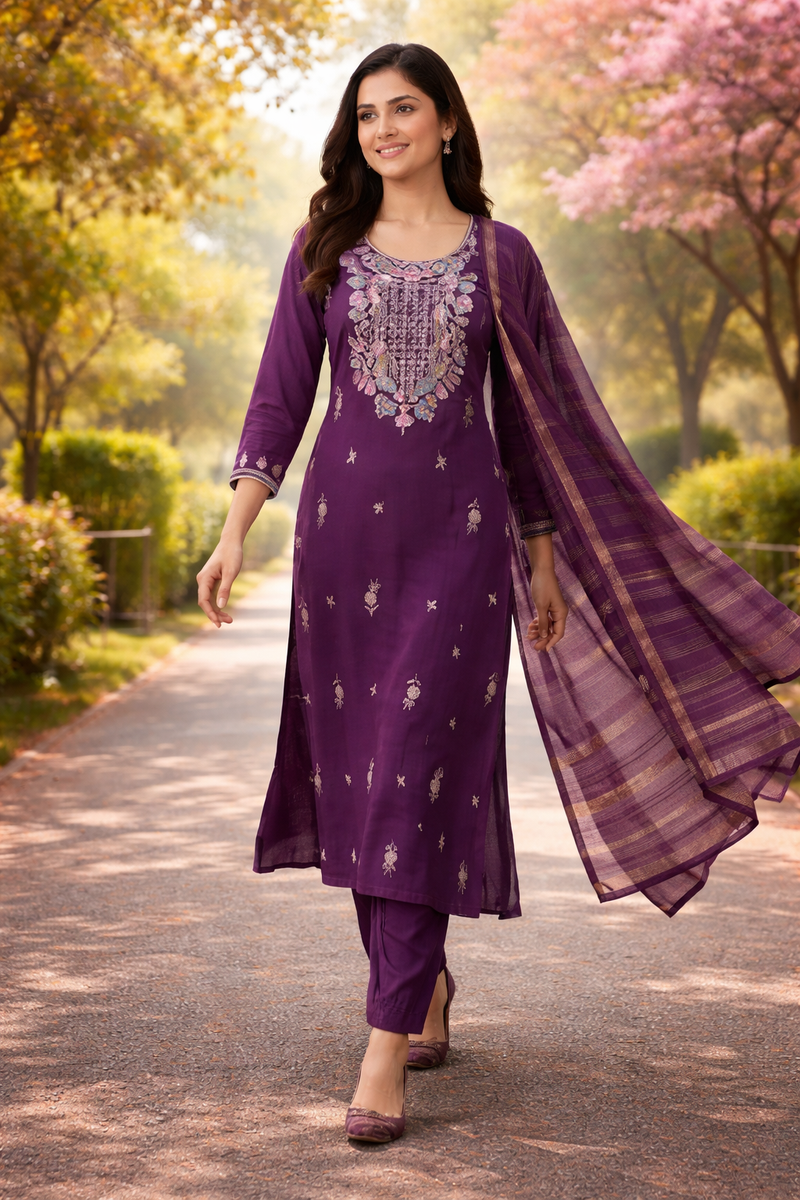 Roman Silk Salwar Suits