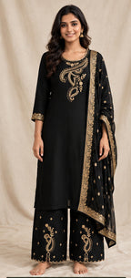 Vatican Stitched Palazzo Salwar Suit Set