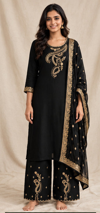 Vatican Stitched Palazzo Salwar Suit Set