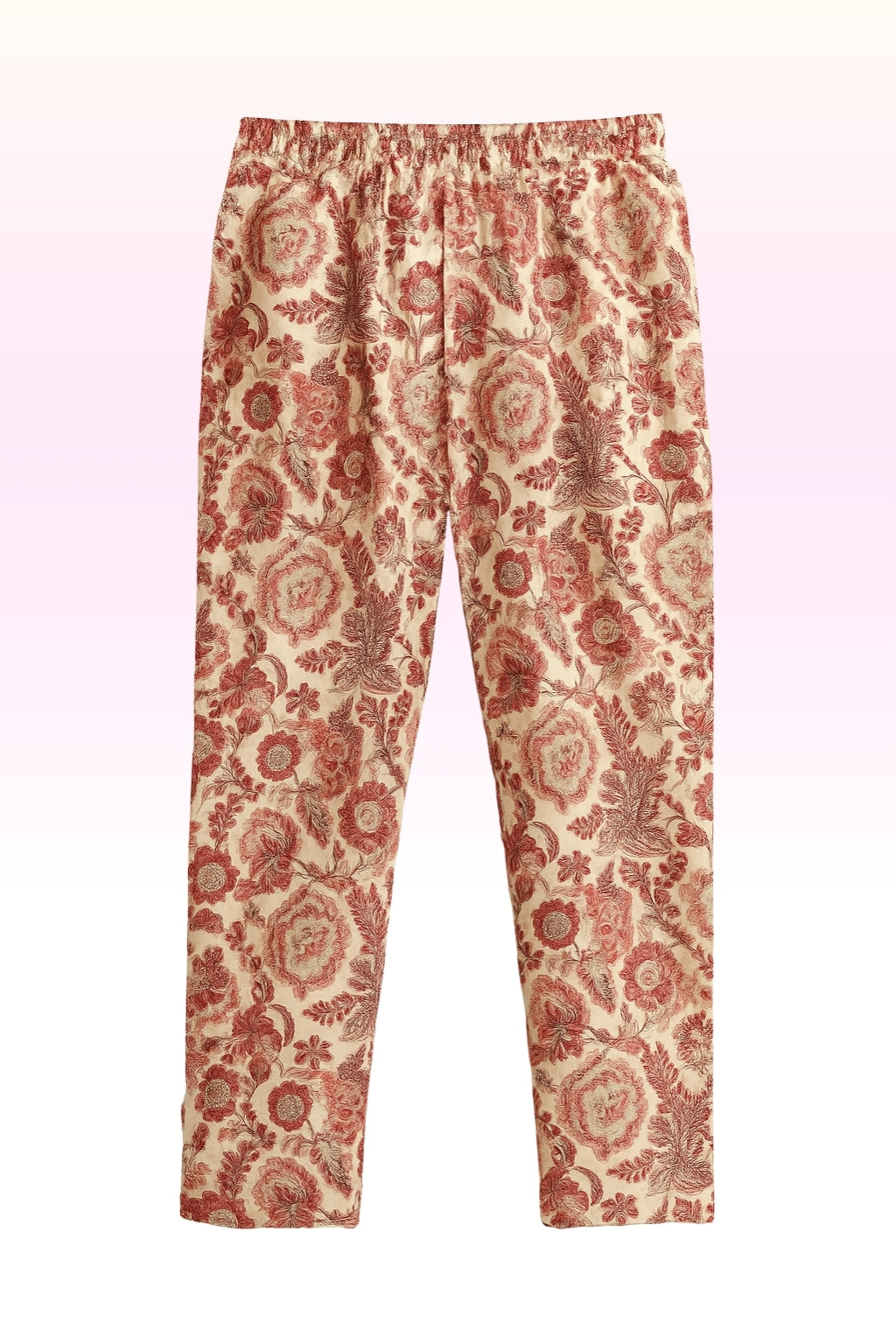Women’s Printed Vatican Co-ord Set – Collar Neck Top & Matching Bottom | 3/4 Sleeve | Regular Wear