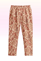 Women’s Printed Vatican Co-ord Set – Collar Neck Top & Matching Bottom | 3/4 Sleeve | Regular Wear